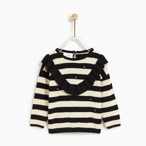 Zara Other - Zara || Striped Knit Sweater